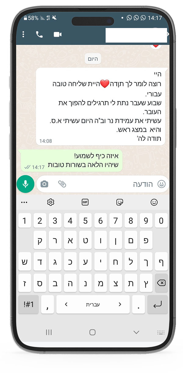 המלצות על רחלי מרילוס - ליווי והכנה ללידה